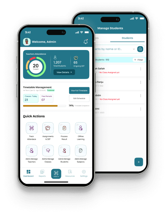 Scholaris app preview